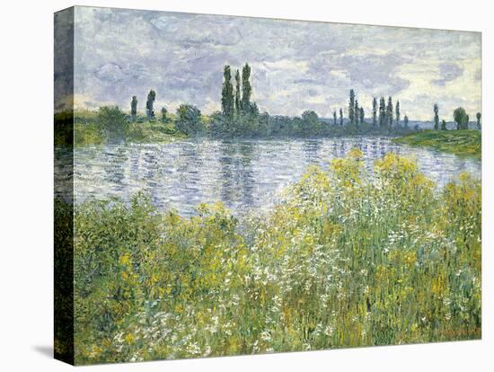 Banks of the Seine, Vetheuil, 1880-Claude Monet-Premier Image Canvas