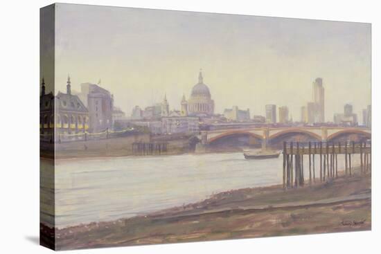 Bankside - Dusk-Julian Barrow-Premier Image Canvas