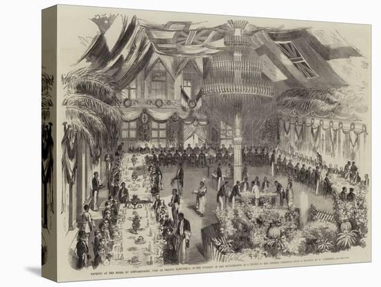 Banquet at the Hotel Du Gouvernement-William Carpenter-Premier Image Canvas