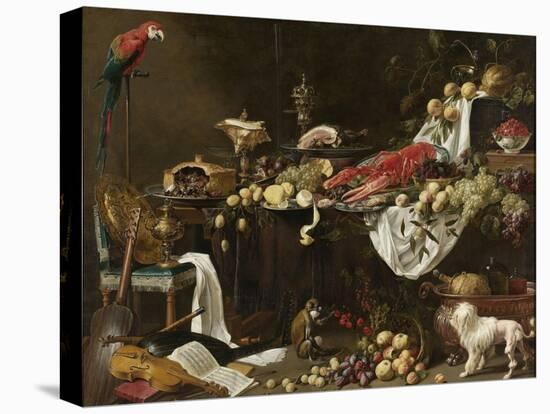 Banquet Still Life, 1644-Adriaen van Utrecht-Premier Image Canvas