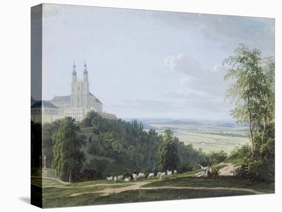 Banz Abbey from the South Side-Ludwig Neureuther-Premier Image Canvas