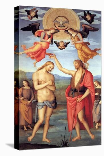 Baptism of Christ, C. 1512-Perugino-Premier Image Canvas