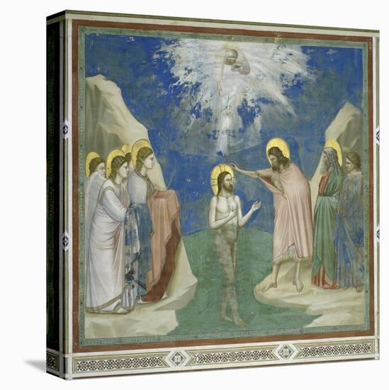 Baptism of Christ-Giotto di Bondone-Premier Image Canvas