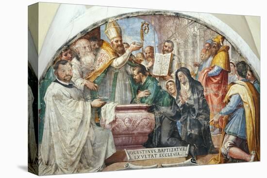 Baptism of Saint Augustine-null-Premier Image Canvas