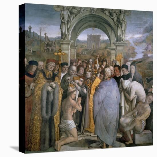 Baptism of Saint Augustine-null-Premier Image Canvas