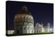 Baptistery (Battistero Di San Giovanni), Duomo and Leaning Tower of Pisa, Piazza Dei Miracoli, Ital-David Clapp-Premier Image Canvas