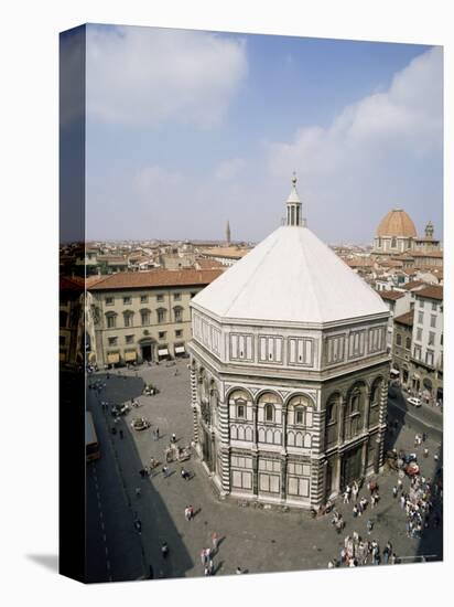 Baptistery, Duomo, Florence, Unesco World Heritage Site, Tuscany, Italy-Philip Craven-Premier Image Canvas