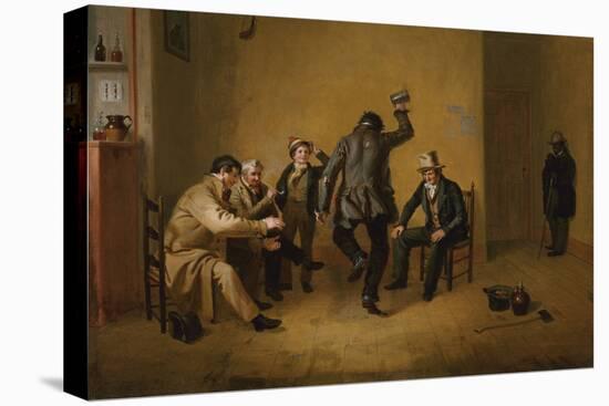 Bar Room Scene-William Sidney Mount-Stretched Canvas