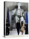 Barack Obama and His Wife Arrive at the Opening Inaugural Celebration at the Lincoln Memorial-null-Premier Image Canvas