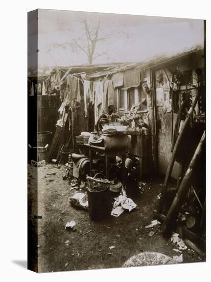 Baraque de chiffonnier-Eugène Atget-Premier Image Canvas