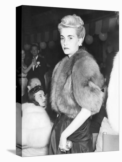 Barbara Hutton, Countess Von Haugwitz-Reventlow, in Palm Beach, Jan. 19, 1940-null-Stretched Canvas