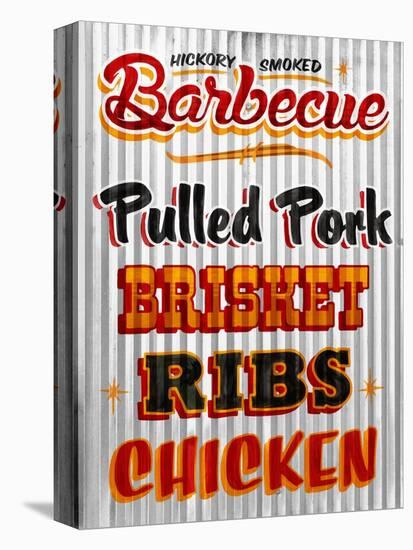 Barbeque Hickory Smoked Corregate Metal-Retroplanet-Premier Image Canvas