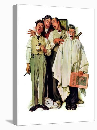 "Barbershop Quartet", September 26,1936-Norman Rockwell-Premier Image Canvas