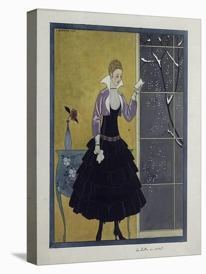 Barbier Black Dress-Vintage Apple Collection-Premier Image Canvas