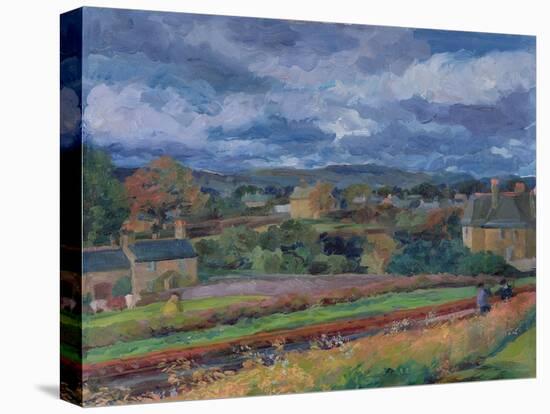 Barbon from the Railway Line - Autumn, 1956-Stephen Harris-Premier Image Canvas