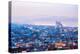 Barcelona Cityscape at Dusk Spain-vichie81-Premier Image Canvas