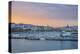 Barcelona Marina at Sunset, Barcelona, Catalonia, Spain-Mark Mawson-Premier Image Canvas