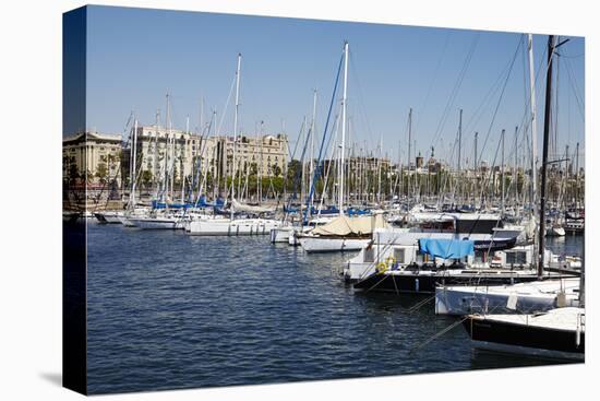 Barcelona Marina, Barcelona, Catalonia, Spain-Mark Mawson-Premier Image Canvas