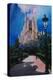 Barcelona Sagrada Familia with Park and Lantern-Markus Bleichner-Stretched Canvas