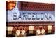 Barcelona Sign-nito-Stretched Canvas