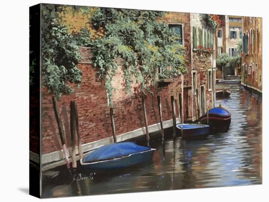 Barche Blu a Venezia-Guido Borelli-Premier Image Canvas