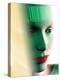 Barcode on a Woman's Head-Laguna Design-Premier Image Canvas