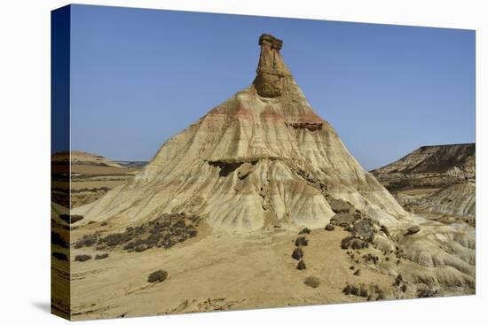 Bardenas desert landscape, Navarre, Spain-Loic Poidevin-Premier Image Canvas
