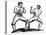 Bare-Knuckle Boxing, C18th Century-null-Premier Image Canvas