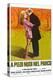 Barefoot in the Park, Italian Movie Poster, 1967-null-Stretched Canvas