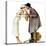 "Bargaining with Antique Dealer", May 19,1934-Norman Rockwell-Premier Image Canvas