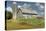 Barn and Silo, Minnesota, USA-Michael Scheufler-Premier Image Canvas