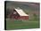 Barn and Windmill in Colfax, Palouse Region, Washington, USA-Adam Jones-Premier Image Canvas