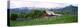 Barn below Wellsville Mountains, Mendon, Cache Valley, Utah, USA-Scott T^ Smith-Premier Image Canvas