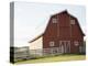 Barn in rural landscape-Marnie Burkhart-Premier Image Canvas