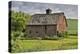 Barn near Colfax with wheat fields, Eastern Washington-Darrell Gulin-Premier Image Canvas