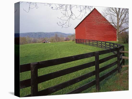 Barn Near Etlan, Virginia, USA-Charles Gurche-Premier Image Canvas