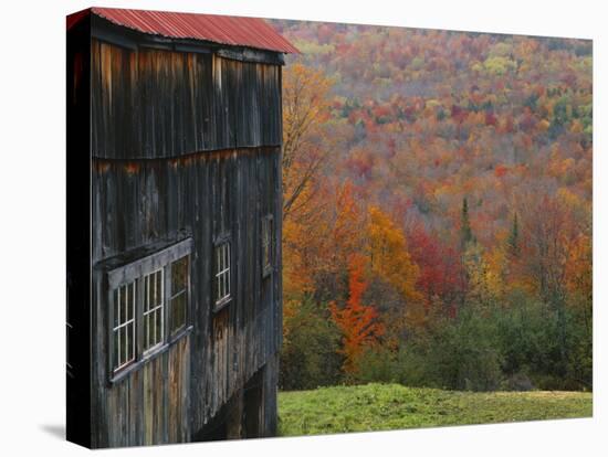 Barn Near Lush Hill, North Landgrove, Green Mountains, Vermont, USA-Scott T. Smith-Premier Image Canvas