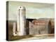 Barn Silo - Lubbock-Mark Chandon-Stretched Canvas