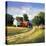 Barns on Greenbrier V-Max Hayslette-Premier Image Canvas