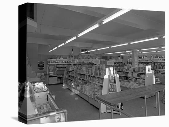 Barnsley Co-Op, Kendray Branch Interior, Barnsley, South Yorkshire, 1961-Michael Walters-Premier Image Canvas