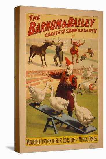 Barnum and Bailey Circus poster, c.1900-null-Premier Image Canvas