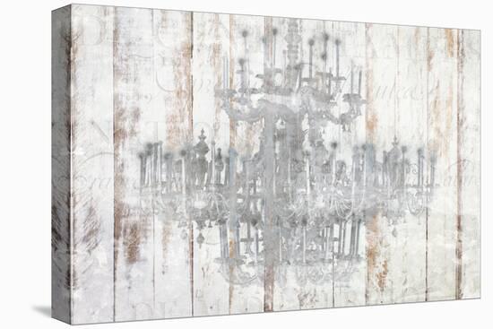 Barnwood Chandelier-Kimberly Allen-Stretched Canvas