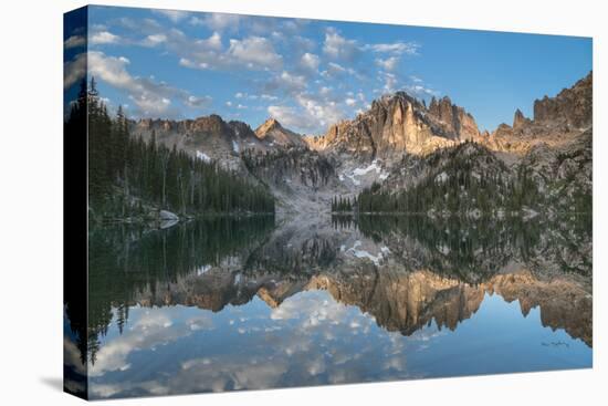 Baron Lake Monte Verita Peak Sawtooth Mountains II-Alan Majchrowicz-Premier Image Canvas