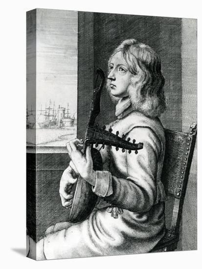 Baroque Lute Player-Wenceslaus Hollar-Premier Image Canvas