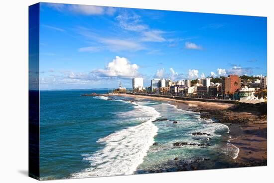 Barra Beach in the Beautiful City of Salvador in Bahia State Brazil-OSTILL-Premier Image Canvas