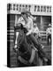 Barrel Racer-Barry Hart-Stretched Canvas