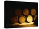 Barrels in a Cellar, Chateau Pavie, St. Emilion, Bordeaux, France-null-Premier Image Canvas