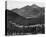 Barren mountains, Rocky Mountain National Park, Colorado, ca. 1941-1942-Ansel Adams-Stretched Canvas