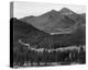 Barren mountains, Rocky Mountain National Park, Colorado, ca. 1941-1942-Ansel Adams-Stretched Canvas