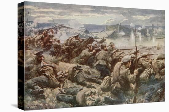 Barring the Way: an Heroic Russian Rearguard During the Great Polish Retreat-Arthur C. Michael-Premier Image Canvas